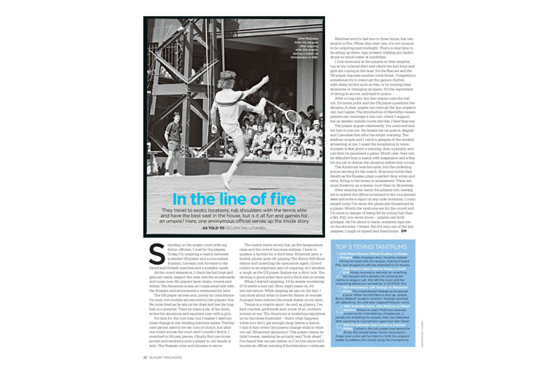 Sunday Magazine | Journalism