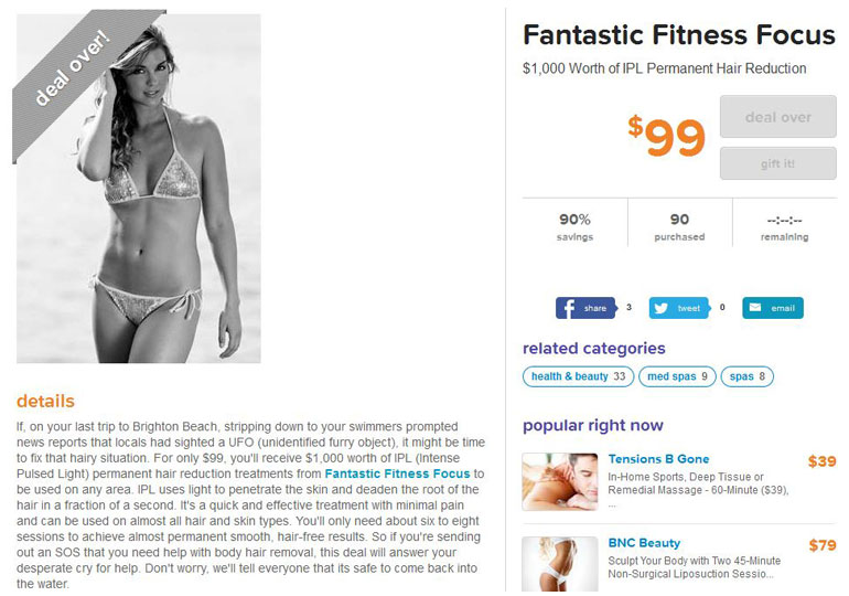 Living Social | Copywriting